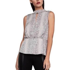 Women’s BCBG MaxAzria Snake Print Top size XS